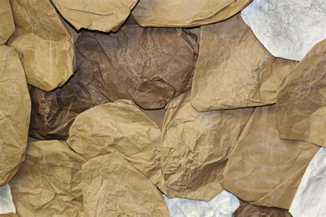 how to make fake rocks out of paper bags|brown paper faux rocks.